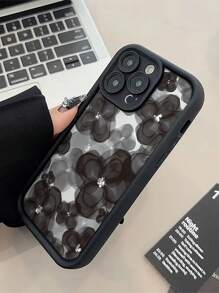 1 件海军蓝花卉创意图案哑光手机壳，适用于 Apple 17/17 Air/17 Pro/17 Pro Max/16/16 Pro/16 Plus/16 Pro Max 16 15 14 13 12 11 XS XR X 7 8 Plus Pro Max，是送给朋友、家人、男朋友、女朋友的绝佳礼物