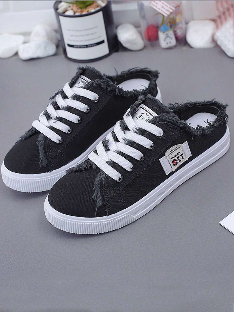 Women Flat Platform Casual Loafers, Slip On Versatile Ladies Sneakers