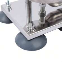 kangten 3L Commercial Sausage Stuffer Meat Filler Machine Stainless Steel+ Filling Tubes - Silver - View 9