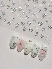 Beautizon Nailartlab 1 件指甲魅力贴纸 DIY 艺术哥特风格 5D 美甲装饰贴花