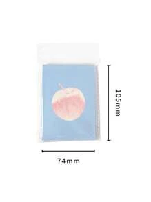 80张韩国简约便笺本，水果园系列，适合日记、办公书写 - 彩色 - 查看 10