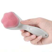 1pc Cat Claw Shaped Silicone Face Scrub Brush, Manual Deep Pore Cleansing Exfoliating Tool For Makeup Remover & Blackhead Removal