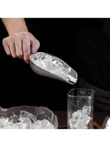 4-Size Aluminum Alloy Ice Shovel Scoop Multifunctional Grain Coffee Beans Bar Cube Scraper Measuring Spoon Kitchen Accessories