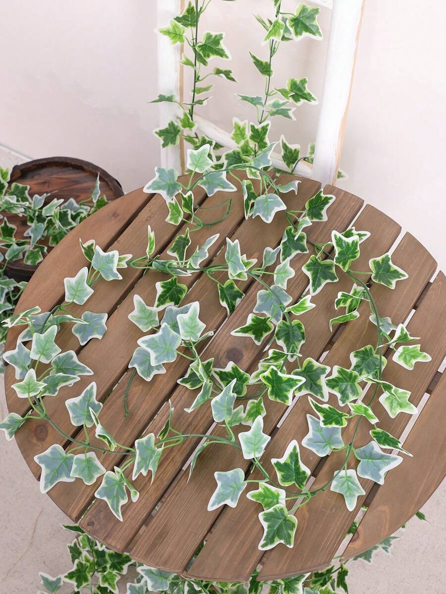 1 件 87 英寸（长）仿真爬藤老虎家居露台花园门廊栅栏春季装饰