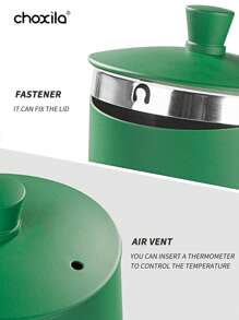 choxila 1pc Stainless Steel Pour Over Coffee Kettle With Lid, Coffee Pot, Drip Coffee Making Tool-350ml/12oz, 600ml/20oz - Pot - View 9