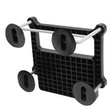 Stainless Steel Inflatable Boat Motor Mount For Kayak - Black Outboard Motor Compatible