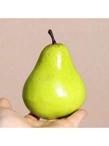 1 pieza/3 piezas Decoración de pato artificial con forma de pera realista, apta para plato de frutas, mesa de cocina del hogar, gabinete, comedor, fiesta, accesorios de fotografía - Multicolor - Ver 6