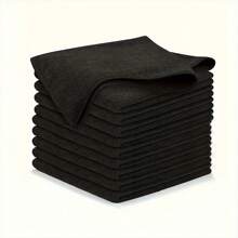 10/20/30 片/包浅灰色超细纤维清洁布，多种数量可供选择，厨房、浴室、家居、家居用品供应商