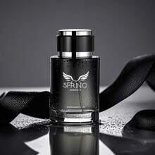 Spring Water,3.38oz Luxury Eau De Toilette Spray For Men - Floral Scent Long-Lasting Freshness, Sleek Summer Fragrance & Body Mist For Women | Unisex Daily Wear, Date Night Gift For Him/Her, Premium Gender-Neutral Perfume - 深灰色 - 查看 4