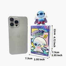 Miniso Disney Stitch Pillow Fight Blind Box, Cartoon Shape 3D Carving, PVC Material Exquisite Workmanship, Office Desktop Decoration Collection Goodie,Great Gift (1 PC Random Delivery) - Multicolor - View 10