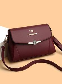 Fashionable New Casual Versatile Chic Elegant Retro Classic Premium Quality Women Shoulder & Crossbody Bag, Suitable For Commuting, Outing, Dating, And Shopping