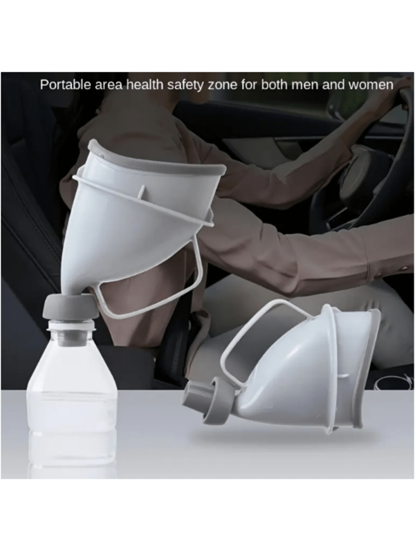1pc Portable Urinal For Men And Women, Car And Outdoor Stand-Up Urinal, Urinal For Elderly