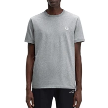 FRED PERRY RINGER T-SHIRT - Grey - View 1