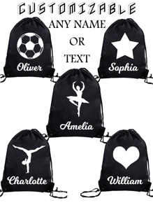 Customizable Shoulder Strap Pocket - Multiple Patterns Available | Large Capacity Multi-Function Drawstring Bag For Women, Girls, Men, Boys, Sports And Outdoor Necessities