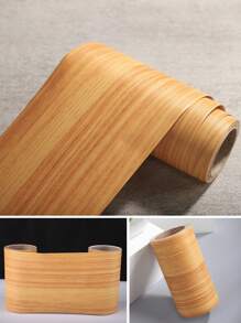 浅色木纹即撕即贴壁纸，可移除自粘墙纸，适用于门/橱柜/家具翻新，简约北欧风格，浅黄色木纹接触纸，防水防潮，DIY装饰贴纸，贴纸，墙贴花，乙烯基贴花，用于家居装饰，春季装饰品，让您的家焕然一新，节日装饰贴纸礼物生日毕业 - 彩色 - 查看 23