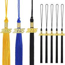 1pc Graduation Cap Tassel Doctoral Cap Accessory Decorative 2025 Graduation Cap Tassel Graduation Hat Accessory Tassel Pendant - Cap Tassel - View 3