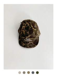 Soft Top Camo Baseball Cap, Outdoor Street Hip Hop Hat, Soft Brim Snapback With Letter Embroidery, Skater Hippie Chicks Style,Summer,Beach - Multicolor - View 11
