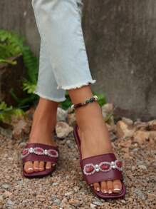 Sandalias planas para damas, de alta gama, elegantes, cómodas e informales, la mejor opción para mujeres
