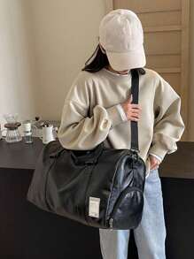 大容量旅行包，干湿分离，斜挎复古手提箱