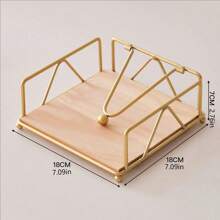 1pc Paper Towel Holder, Elegant & Minimalist Design, High-Quality Metal Spraying, Suitable For Home, Living Room, Dining Room Decor, Kitchen, Office Desk, Dining Table & Cafe, Essential Paper Towel Storage, Fashionable, Mother's Day Gift For Home Kitchen Bedroom Living Room Dining Room, Home Decoration Accessories, Decorative Box, Women Wedding Gift, Summer Travel Holiday Festival Must-Have