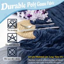 2 peças de toalha de mesa transparente estampada com queijo boho, 35 polegadas (88,9 cm) e 118 polegadas (300 cm) de tecido longo para queijo para chá de bebê, casamento, noiva, aniversário, decoração de festa