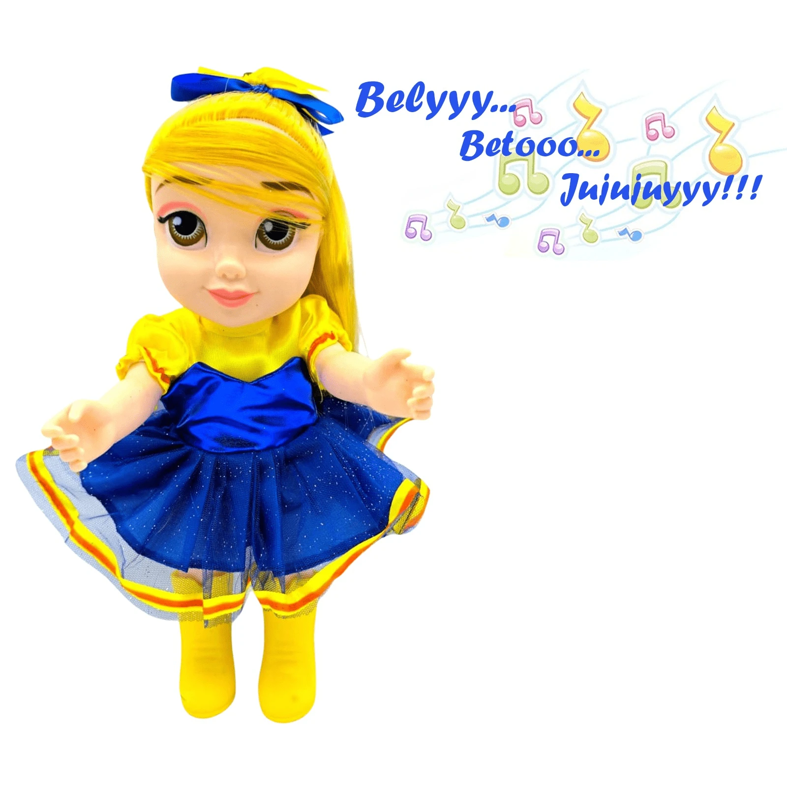 Muñeca Bely Del Show Bely Y Beto +Sonido+Luz+Gorra