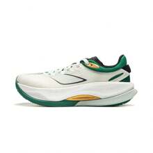 LI-NING YUEYING 4 PRO 男子专业运动跑步鞋 ARHU013 - 米白色/石綠色 - 查看 1