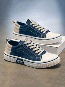 Klassische Segeltuchschuhe für Herren, atmungsaktive, vielseitige, rutschfeste und langlebige Freizeit-Sneaker, geeignet für Teenager/Freizeit im Sommer/Sport im Freien/Urlaubsreisen/Abschlussgeschenke/Geburtstagskleider-Accessoires