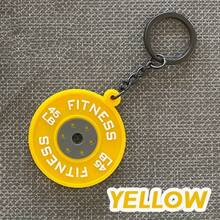 1pc Mini Barbell Weight Keychain, Fashion PVC Keyring For Men, Unisex Fitness, Suitable For Father's Day, Teacher's Day, Airplane Decor, Car Key And Backpack Accessory Car Accessories Bag Charm School Letter Cute Goth Y2k Halloween Accessories Teachers Day Christmas Gift Ideas Bag Lanyards With Id Holder Car Accessories Bag Charms - Multicolor - View 15