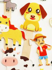 BELLKIDS 12 Pcs "Old McDonald's Had A Farm" Story Felt Board Set, Picture Book Story Felt Board, Story Display Board, Felt Kit, Apron Play, Classroom Performance, Classroom Activities, Role-Playing, Teaching Tools