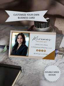 Personalized Business Card | Printable Business Cards | Custom Calling Cards | Editable Business Card | Photo Business Card | Custom Cards,Back To School,School Supplies