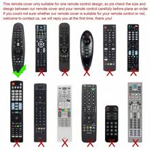 Remote Control Case Compatible With Magic Remote, Shockproof Silicone Protective Cover For Smart TV Remote Control AN-MR19BA/AN-MR18BA/AN-MR650/AN-MR600 Protection (Does Not Contain Remote Control)