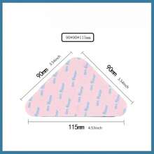 4/8/10/12/16/24 piezas Almohadillas antideslizantes para alfombra, agarradores de alfombra adhesivos reutilizables, de doble cara, lavables de cinta de PU