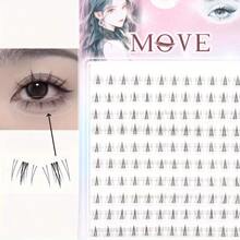 C Curl North Star Lower Lashes Slouchy False Lashes, Natural Simulation Fairy Lash, Comic Style, Suitable For Parties, Daily Travel Wear, Easy To Wear, DIY Eyelash Extension, Natural And Voluminous Look