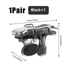 Mobile Game Accessories With Logo Finger Cover, Mobile Game Assistant Shooting Keyser Mobile Game Controller To Assist Shooting Targets, No Charging, Wireless Design, No Battery, Suitable For / /Knife Out Mobile Games