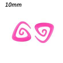 2PCS Ear Stretchers Ear Expansion Tools Acrylic Ear Expansion Acrylic Ear Expanders Auricle Puncture Ear Expansions Ear Decoration Ear Jewelry Piercing Jewelry