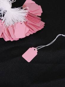 20/50/100张牛皮纸标签，附弹力绳。价格标签、便签标签、礼品标签。 - 白色 - 查看 10