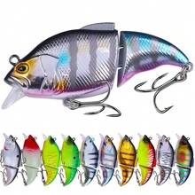 1PC VIB Vibration Bait 77mm 11.7g Swimbait Hard Fishing Lures Vibe Glide Baits Artificial Sinking Wobblers For Pike Trout Bass - Multicolor - View 2