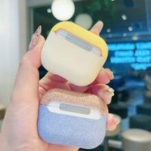 Cute Butter Bear Design Silicone Protective Case Compatible With Apple 4, Pro 2, 3, Pro, Gen 2/Gen 3, Wireless Earphone Accessories