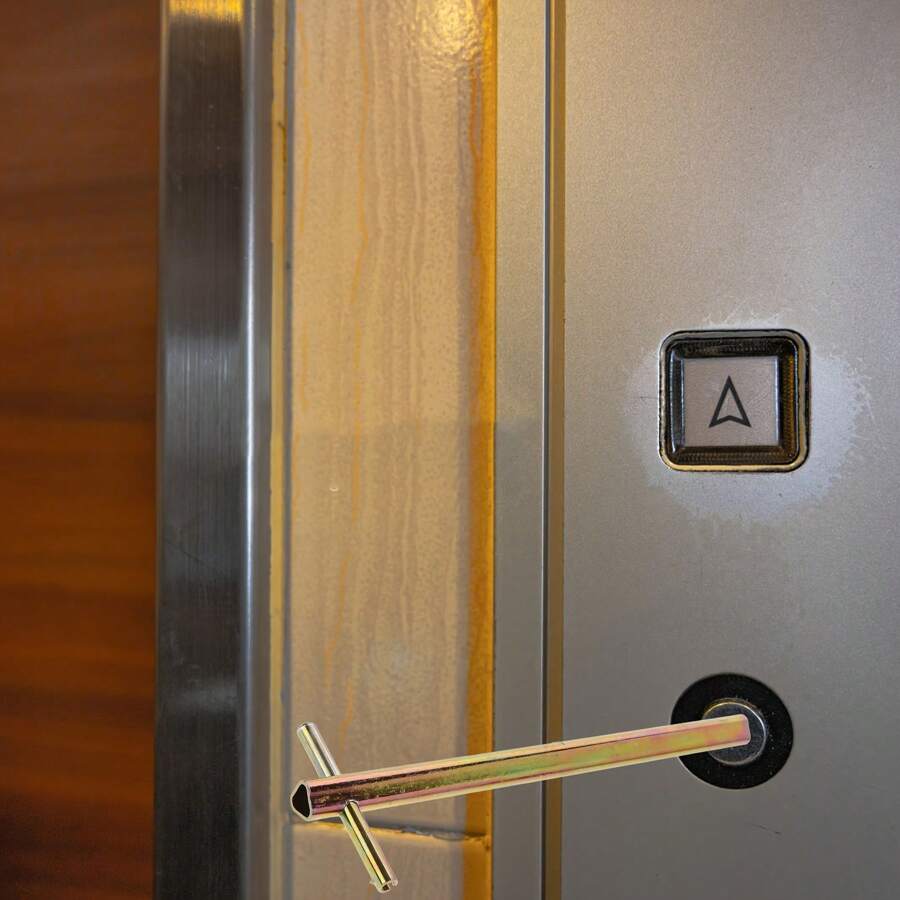 200mm Giant Kone Elevator Door Triangle Key For Kone Elevator, Suitable ...