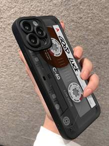 Perforowana prosta krawędź kolorowa malowana antypoślizgowa obudowa telefonu do P14 Pro Max, stereoskopowa kreskówka P13, P11 kolorowa malowanie P12 antypoślizgowa XR kreskówka 78GES2 obudowa telefonu XS