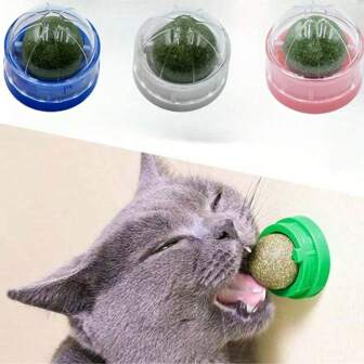 旋转猫咪爱猫妈妈爱夹球、自粘防丢失猫咪爱猫妈妈爱玩具、猫咪爱猫妈妈爱玩具、猫咪爱猫妈妈爱磨棒、猫咪爱猫妈妈爱草球猫/狗爱好者礼物和狗/猫妈妈爱宠物用品