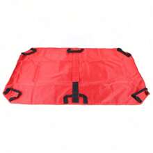 Red Emergency Pet Dog Stretcher Foldable Portable Transport Animal Supply 242lbs Capacity - Suitable For Dogs Cats Rabbits Little Pigs - Red - View 4