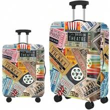 1pc S/M/L Elastic Luggage Cover Luggage Protective Cover Luggage Cover Storage Suitcase Cover Trolley Case Luggage Protective Dust Cover Elastic Polyester Luggage Protector - Dust-Proof Travel Luggage Cover With Elastic Fabric - Luggage Cover For Men And Women, Essential Accessories For Outdoor Vacation Travel Bag For School School Accessories School Stuff - Multicolor - View 16