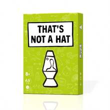 那不是帽子 中英文记忆管理快乐派对卡牌游戏，适合3-8人家庭聚会互动策略游戏，每轮15分钟桌面游戏，非常适合万圣节和圣诞节礼物，包含卡牌组件 | 适合14岁及以上人士的节日派对礼物 | 互动游戏卡牌桌游套装，适合派对和家庭聚会，互动团体游戏 - That's not a ha - 查看 10