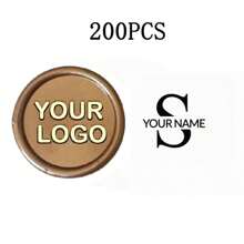 200 Pcs Wax Seals Stickers, Custom Logo Wax Stickers, Handmade Wax Seal Stickers For Wedding Invitation, Self-Adhesive Envelope Wax Stickers-Bronze,Back To School,School Supplies,Multi-Functional,Ornamental,Reusable,Modern,Colorful,Cute,Vintage,Cartoon,Kawaii,Custom,Personalized,Unique,Customized,Workers,Clients,Students,For Business/Work/Office,For School,School Supplies,Back To School,For Office,For School,For Classroom,For Teacher Gifts,For University,For Colleague,For Dorm Rooms,For Teacher,For Boys And Girls,For Teenagers,Junior High School Students,Middle School Students,High School Senior High School Students,College Students,University Students,Freshman,Sophomore,Underclassmen
