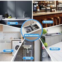 SENDERPICK Double Bowl Stainless Steel Sink Built-In Sink Brushed Wash Basin Kitchen Sink With Draining Basket Kitchen Sink Double Sink Wash Basin 78x43x21 Cm