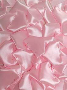 100Pcs Handcrafted Silk Rose Petals Half-Finished Pieces-Perfect For DIY Eternal Rose Forever Flowers Bouquets Everlasting Floral -Save On Craftsmanship Cost,Easy Assembly,Reduce Repetitive Work,Streamline Your Floral Creations With Ease And Efficiency, Back To School Valentine Day