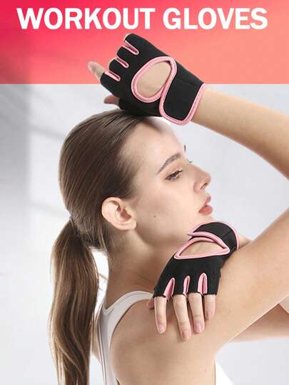 EIGIIS 1 Par de Guantes de Entrenamiento para Mujeres con Agarre Antideslizante, Absorción de Impactos y Excelente Agarre para Protección de Manos, Aptos para Levantamiento de Pesas, Ciclismo, Dominadas, Escalada