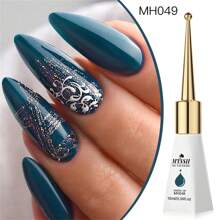 Mtssii 玻璃瓶装 10ml 指甲油，最受欢迎的 60 种颜色，闪粉美甲用品，半永久美甲，可卸式 LED UV 凝胶指甲油 - 彩色 - 查看 61